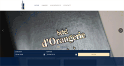 Desktop Screenshot of hotel-orangerie.nl